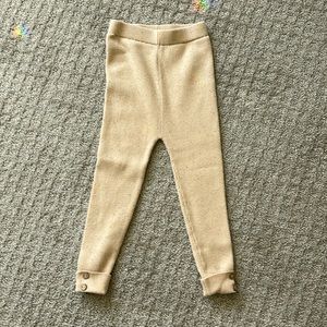 ( ✨5 for $20✨) NWOT Ribbed Cotton Oatmeal Leggings - 4Y